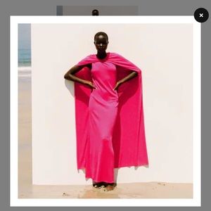 ZARA Limited Edition Dress with Cape